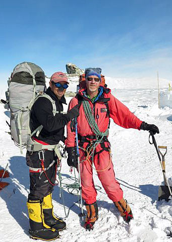 David Hamilton in Antarctica