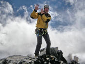 David Hamilton on Cartensz summit